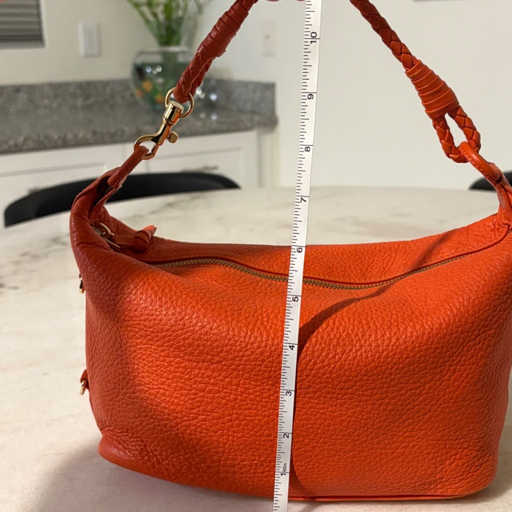 Bottega Veneta orange Cervo shoulder bag excellent - Picture 4 of 7